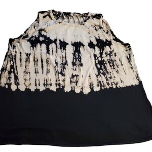 New Size 3 torrid sleeveless tie  dye shirt
